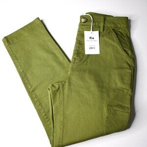FREE ASSEMBLY Olive Green Cargo Pants 5 Pockets - Size 0 - NWT